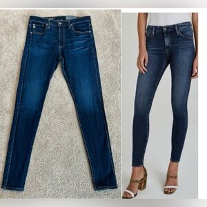AG Adriano Goldschmied farrah skinny high rise skinny denim jeans Sz 29